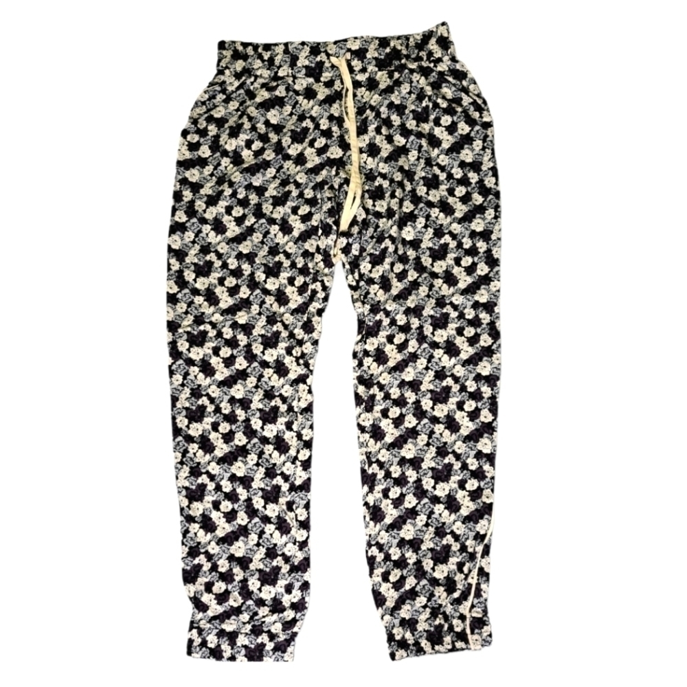 Aritzia Talula Floral‎ Lightweigh Joggers Pant